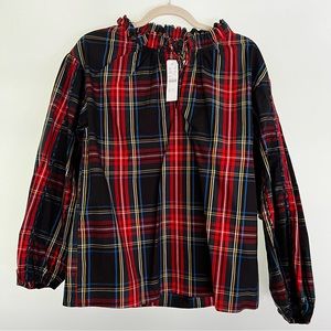 J Crew plaid shirt brand new